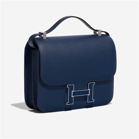 Hermès Constance 24 Epsom Deep Blue 